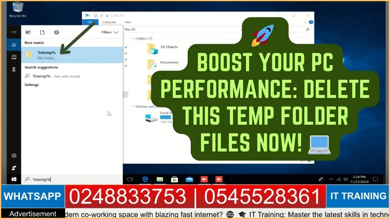 🚀 Boost Your PC Performance: Delete This Temp Folder Files NOW! 💻